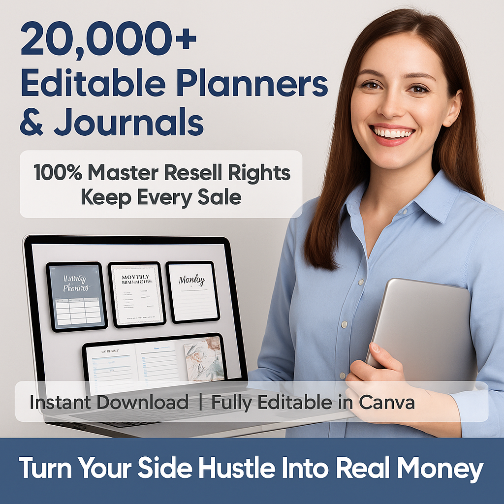20,000+ Money-Making PLR Planners That Sell Themselves - Your Path to Financial Freedom Starts NOW!